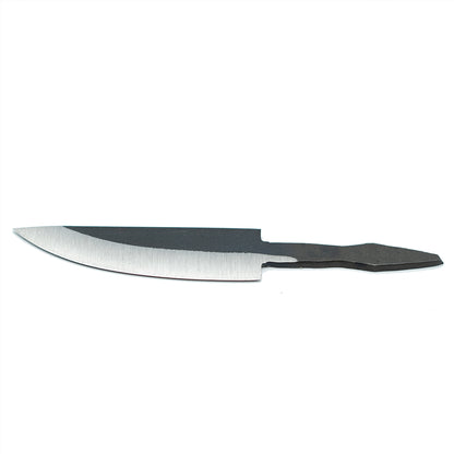 Handmade Finnish knife blade from Roselli in carbon steel 